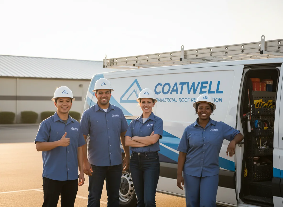 Commercial roof coating company in Whitelaw, WI